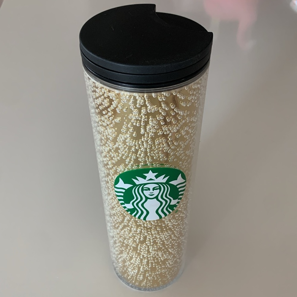 Starbucks Gold Champagne Tumbler